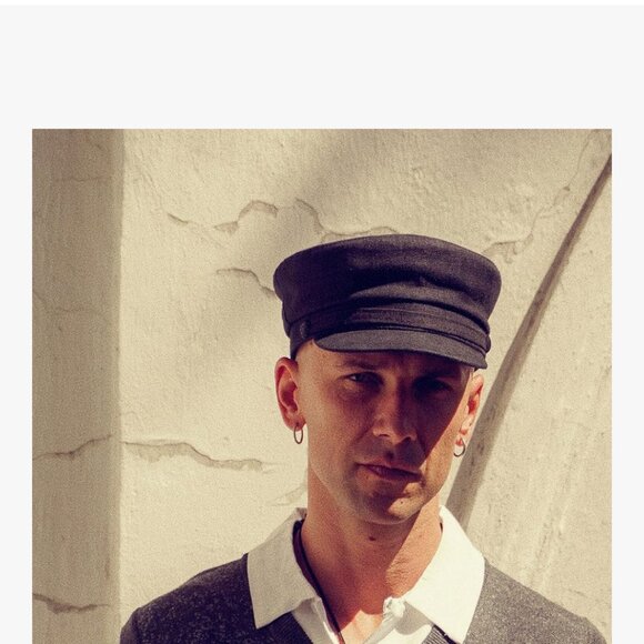 Sterkowski Model Pireus | 100% Linen Breton Cap for Men and Women | Traditional - Picture 2 of 5